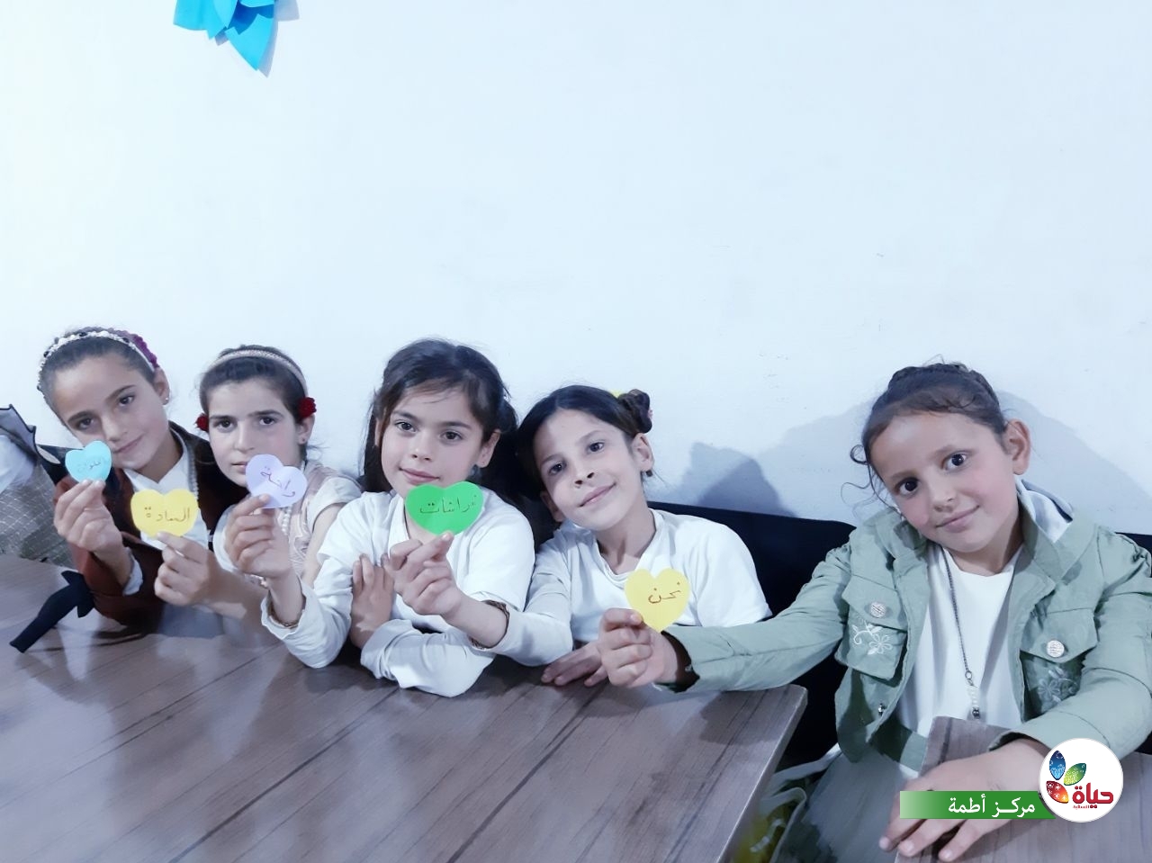 حفل بهيج نختتم فيه مشروع واحة السعادة في مركز أطمة